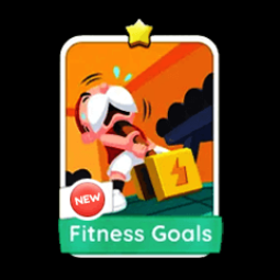 ✫Monopoly Go Stickers✫ Fitness Goals(1 Star) 0
